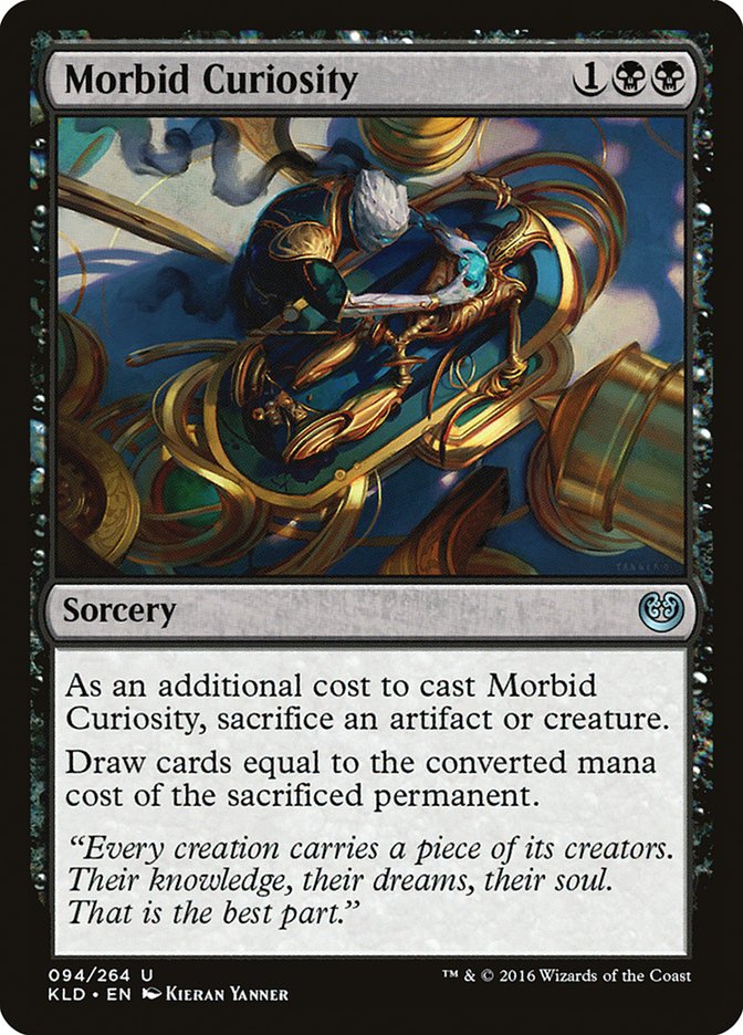 Morbid Curiosity [Kaladesh] - Magic: The Gathering - Card Brawlers | Quebec | Canada |