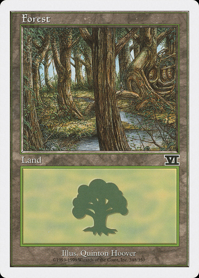 Forest (348) [Classic Sixth Edition] - Magic: The Gathering - Card Brawlers | Quebec | Canada |