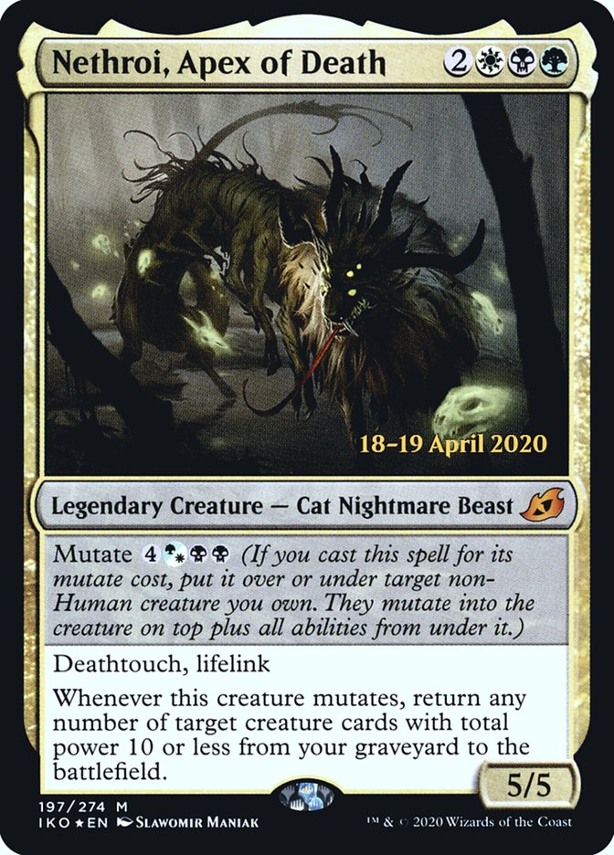 Nethroi, Apex of Death [Ikoria: Lair of Behemoths Prerelease Promos] - Magic: The Gathering - Card Brawlers | Quebec | Canada |