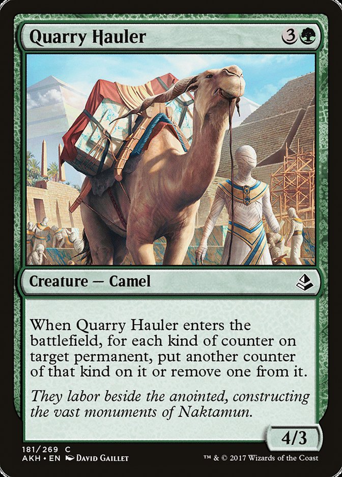 Quarry Hauler [Amonkhet] - Magic: The Gathering - Card Brawlers | Quebec | Canada |