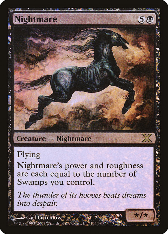 Nightmare (Premium Foil) [Tenth Edition] - Magic: The Gathering - Card Brawlers | Quebec | Canada |