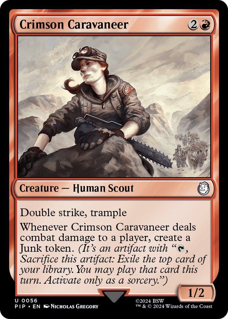 Crimson Caravaneer [Fallout] - Magic: The Gathering - Card Brawlers | Quebec | Canada |
