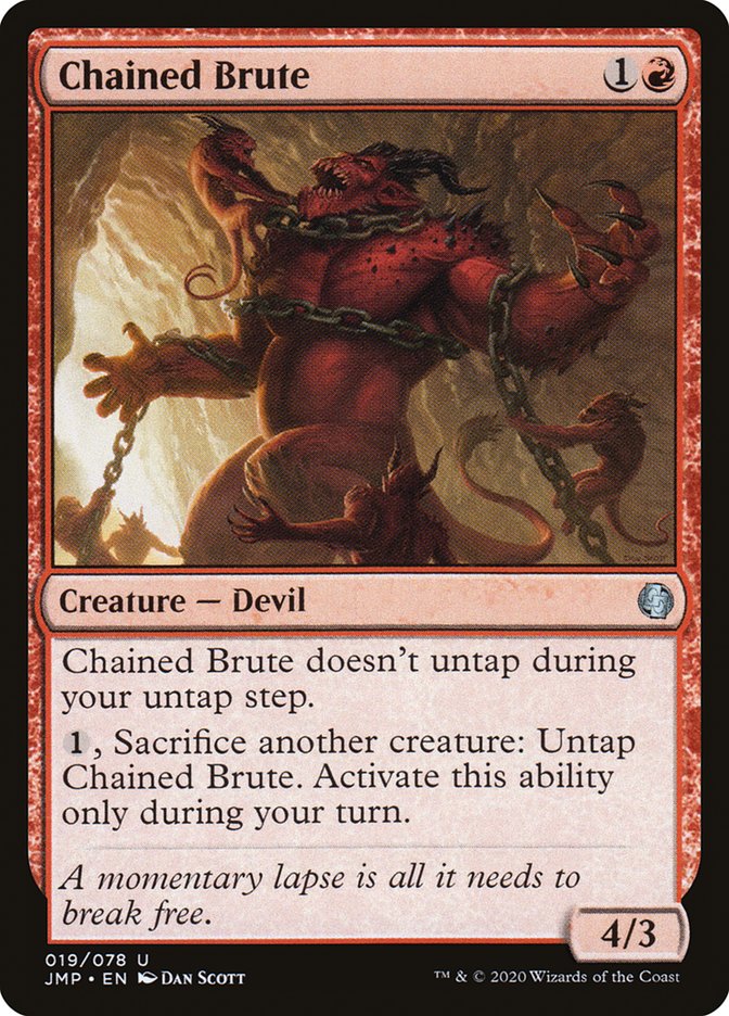 Chained Brute [Jumpstart] - Magic: The Gathering - Card Brawlers | Quebec | Canada |