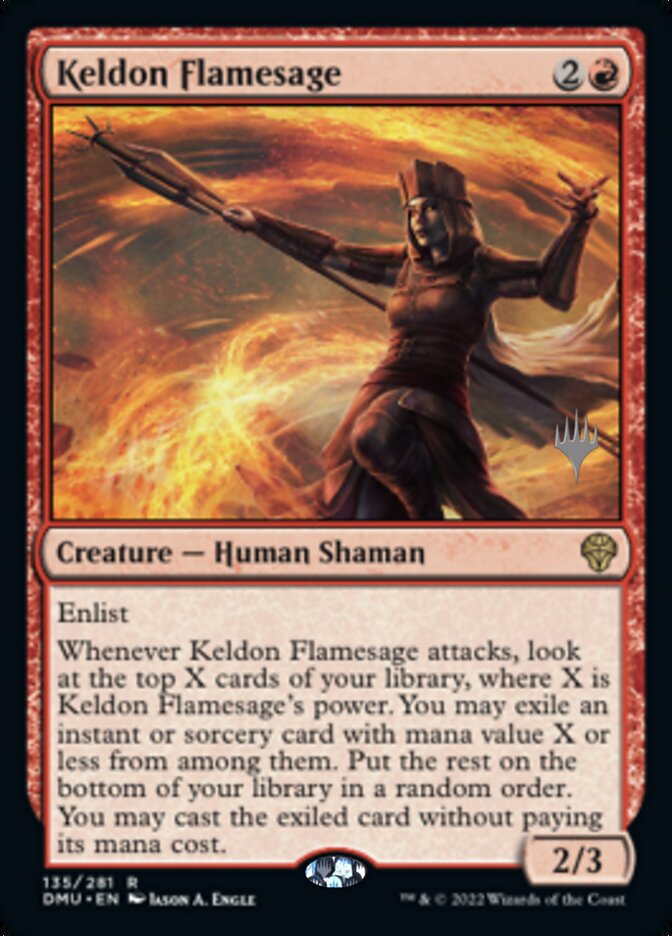 Keldon Flamesage (Promo Pack) [Dominaria United Promos] - Magic: The Gathering - Card Brawlers | Quebec | Canada |