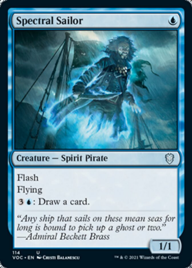 Spectral Sailor [Innistrad: Crimson Vow Commander] - Magic: The Gathering - Card Brawlers | Quebec | Canada |