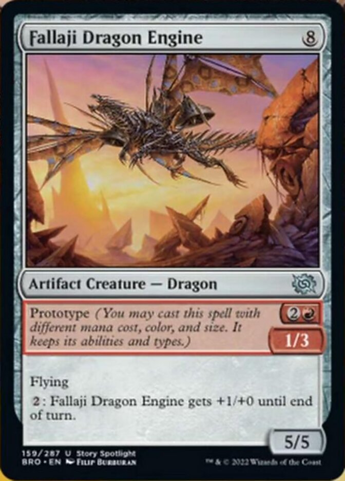 Fallaji Dragon Engine [The Brothers' War] - Magic: The Gathering - Card Brawlers | Quebec | Canada |