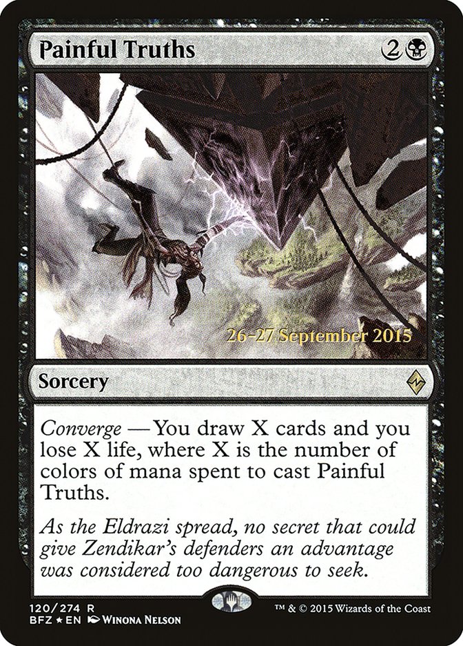 Painful Truths [Battle for Zendikar Prerelease Promos] - Magic: The Gathering - Card Brawlers | Quebec | Canada |