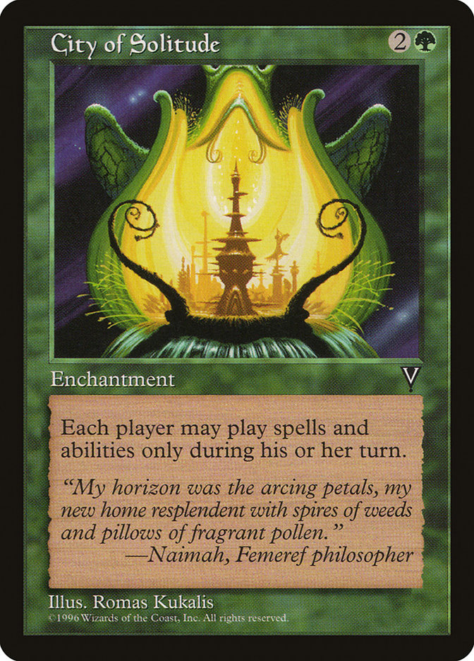 City of Solitude [Visions] - Magic: The Gathering - Card Brawlers | Quebec | Canada |