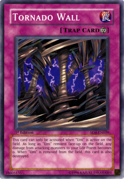 Tornado Wall [SD4-EN029] Common - Yu-Gi-Oh! - Card Brawlers | Quebec | Canada |