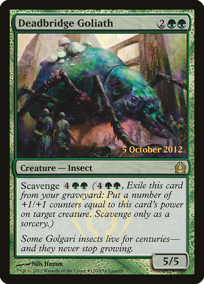 Deadbridge Goliath [Return to Ravnica Prerelease Promos] - Magic: The Gathering - Card Brawlers | Quebec | Canada |