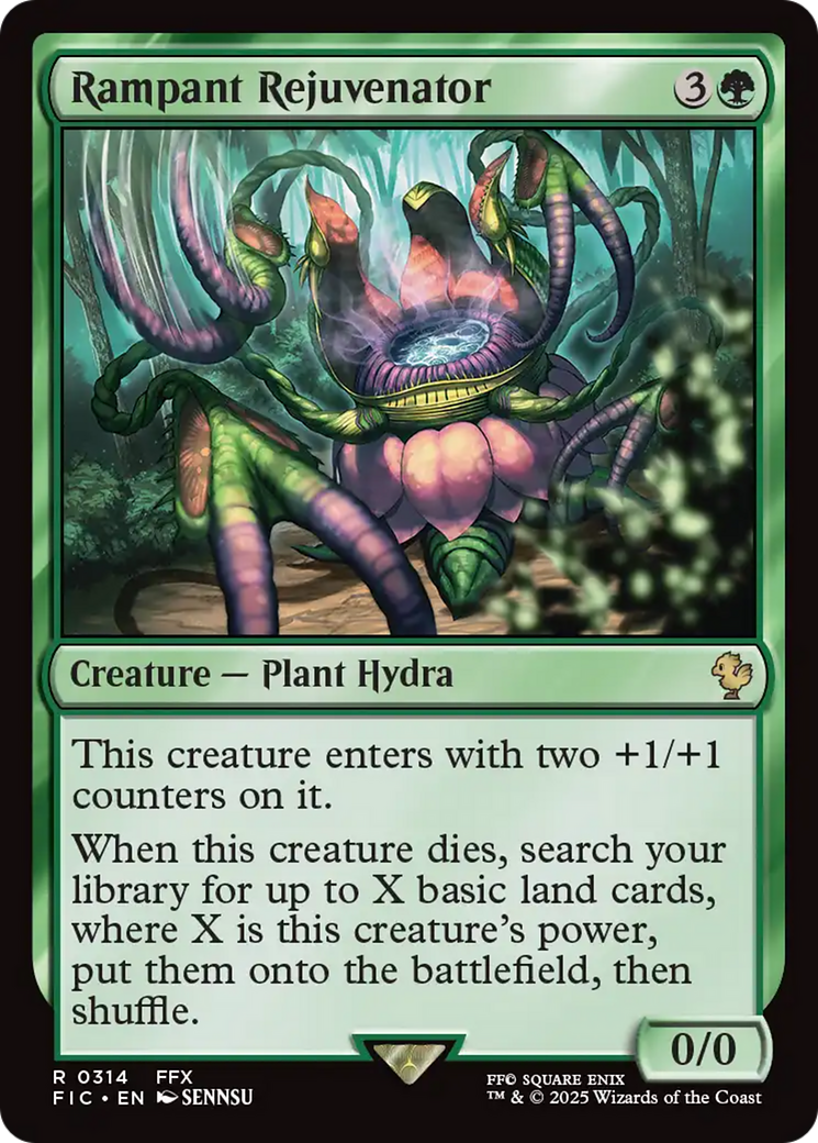 Rampant Rejuvenator [FINAL FANTASY Commander] - Magic: The Gathering - Card Brawlers | Quebec | Canada |