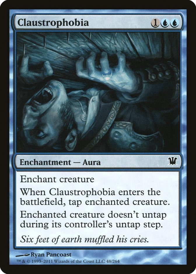 Claustrophobia [Innistrad] - Magic: The Gathering - Card Brawlers | Quebec | Canada |