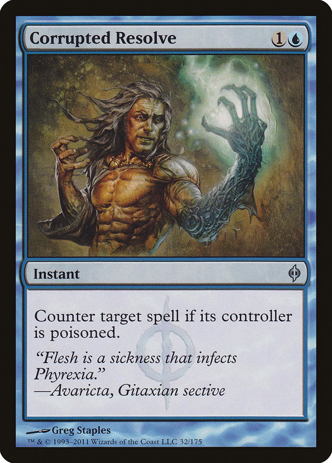 Corrupted Resolve [New Phyrexia] - Magic: The Gathering - Card Brawlers | Quebec | Canada |