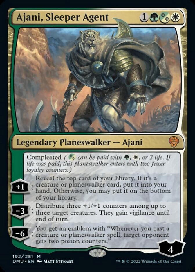 Ajani, Sleeper Agent [Dominaria United] - Magic: The Gathering - Card Brawlers | Quebec | Canada |