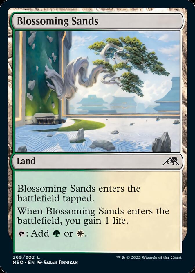 Blossoming Sands [Kamigawa: Neon Dynasty] - Magic: The Gathering - Card Brawlers | Quebec | Canada |