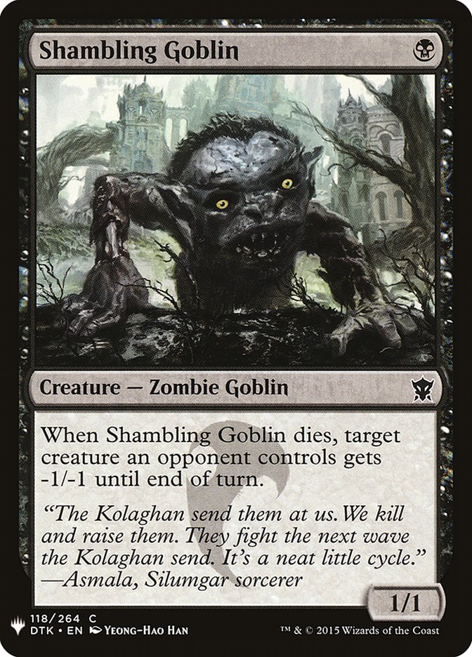 Shambling Goblin [Mystery Booster] - Magic: The Gathering - Card Brawlers | Quebec | Canada |