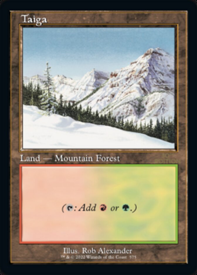 Taiga (Retro) [30th Anniversary Edition] - Magic: The Gathering - Card Brawlers | Quebec | Canada |