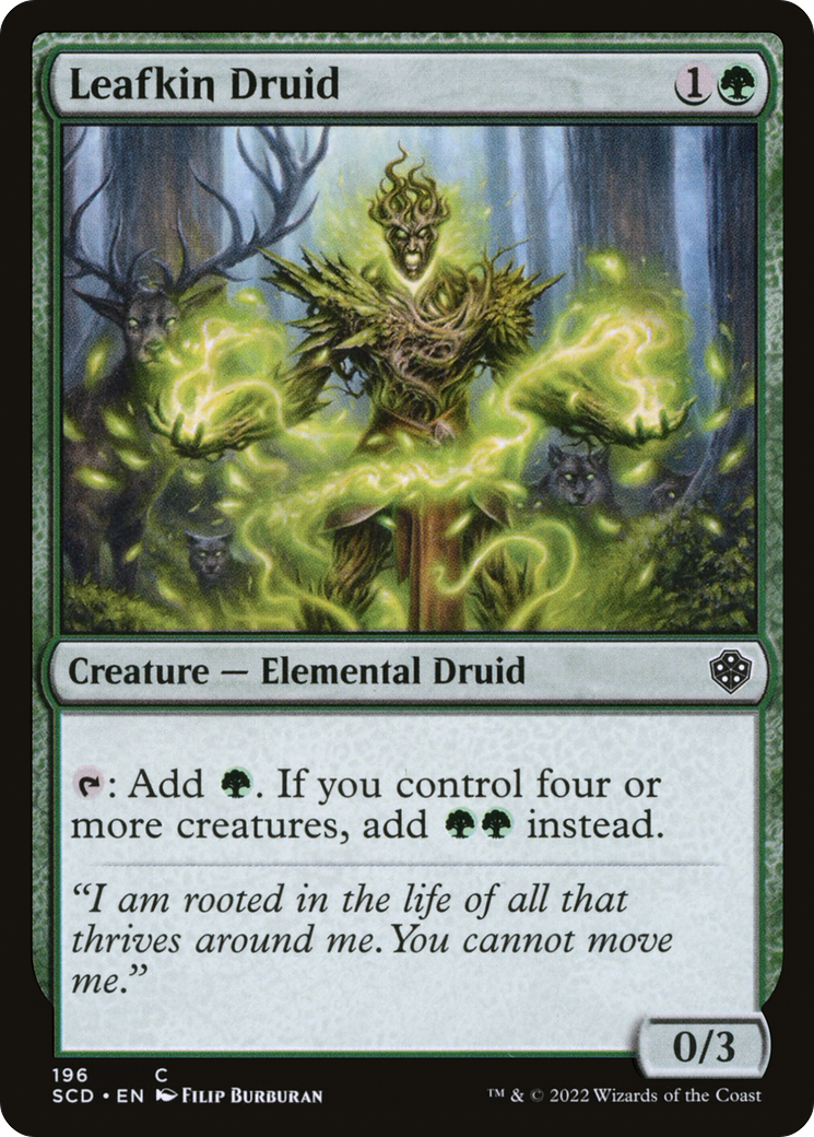 Leafkin Druid [Starter Commander Decks] - Magic: The Gathering - Card Brawlers | Quebec | Canada |