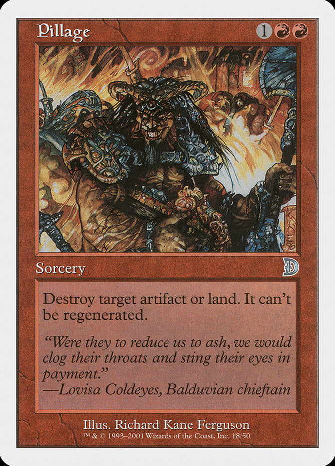Pillage [Deckmasters] - Magic: The Gathering - Card Brawlers | Quebec | Canada |
