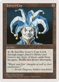 Jester's Cap (Oversized) [Oversize Cards] - Magic: The Gathering - Card Brawlers | Quebec | Canada |
