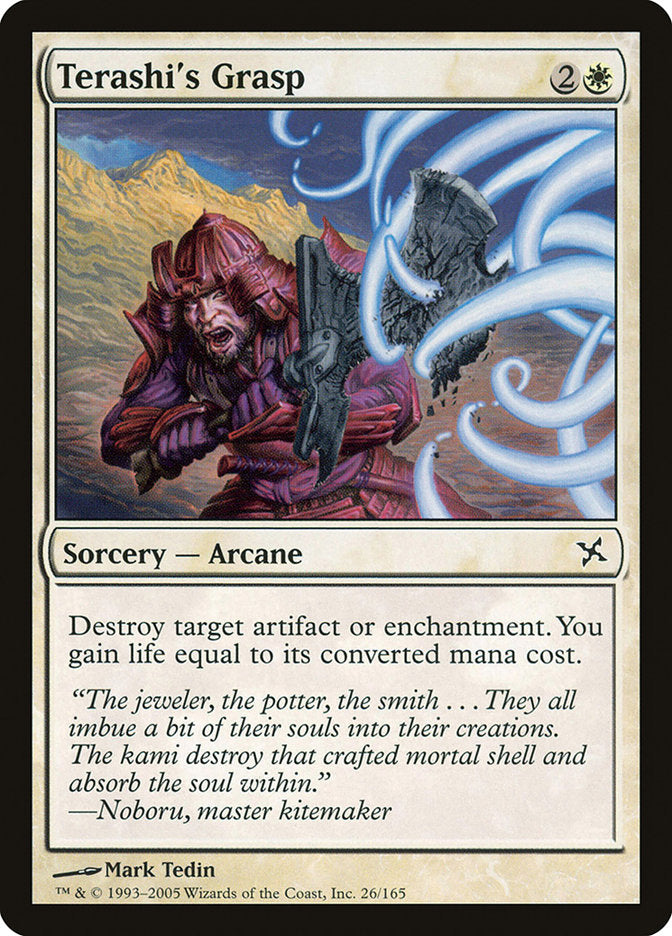 Terashi's Grasp [Betrayers of Kamigawa] - Magic: The Gathering - Card Brawlers | Quebec | Canada |