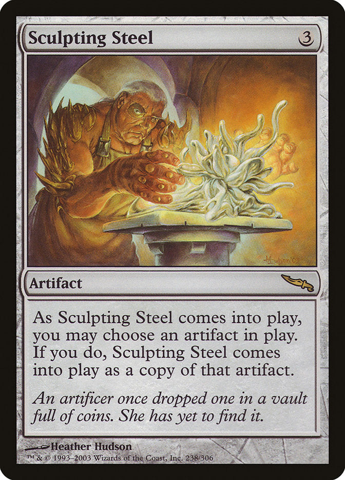 Sculpting Steel [Mirrodin] - Magic: The Gathering - Card Brawlers | Quebec | Canada |