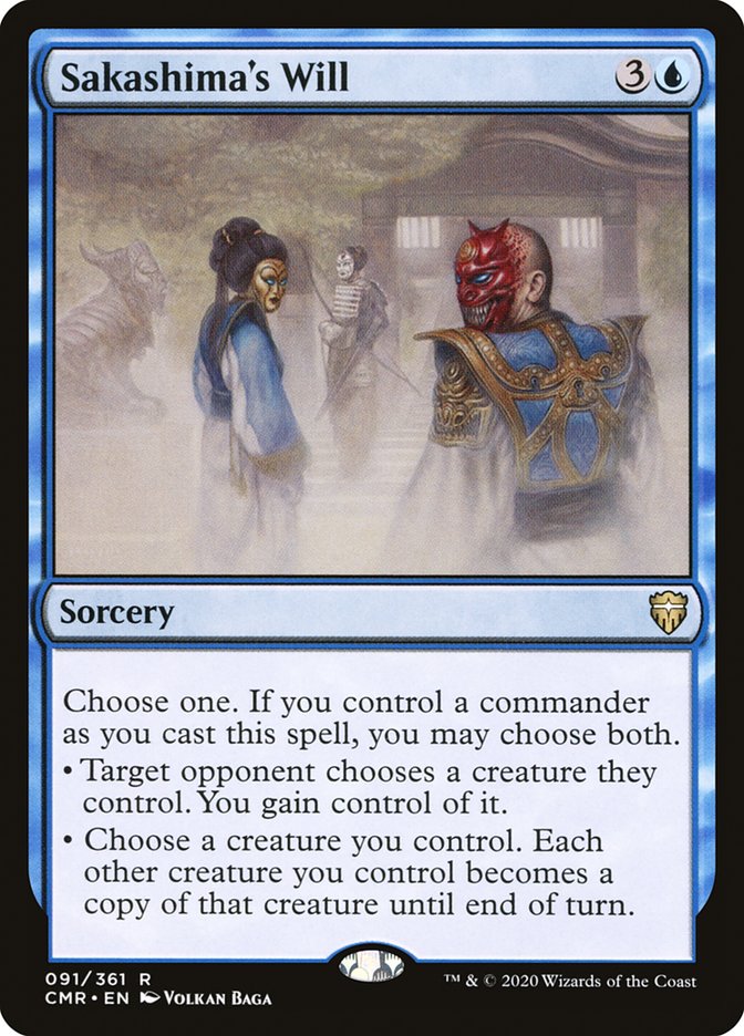 Sakashima's Will [Commander Legends] - Magic: The Gathering - Card Brawlers | Quebec | Canada |