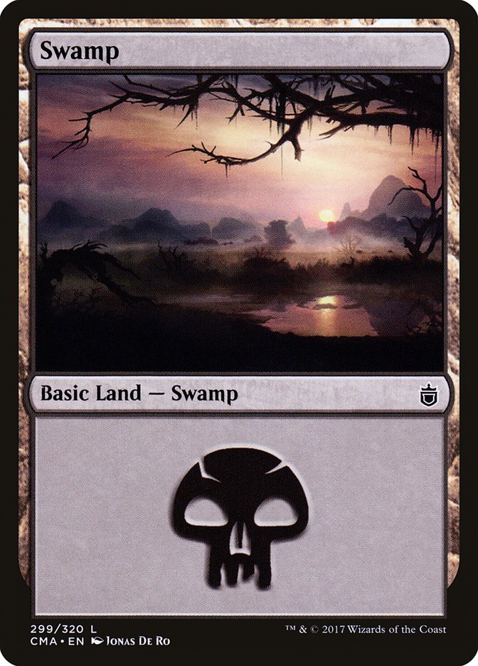 Swamp (299) [Commander Anthology] - Magic: The Gathering - Card Brawlers | Quebec | Canada |