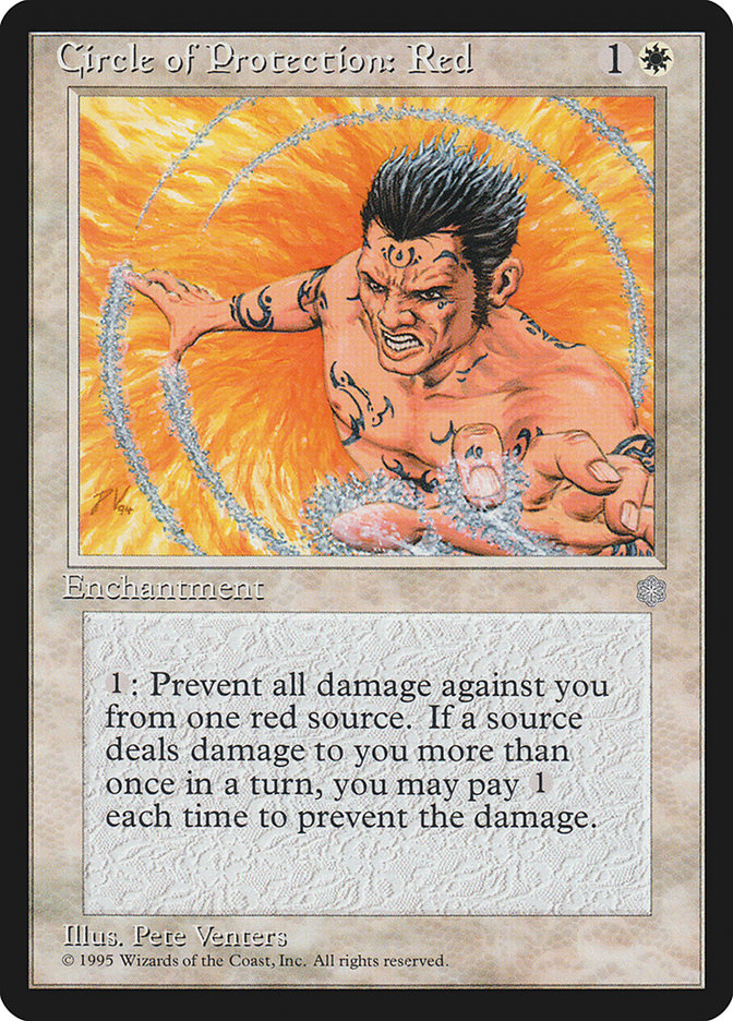 Circle of Protection: Red [Ice Age] - Magic: The Gathering - Card Brawlers | Quebec | Canada |
