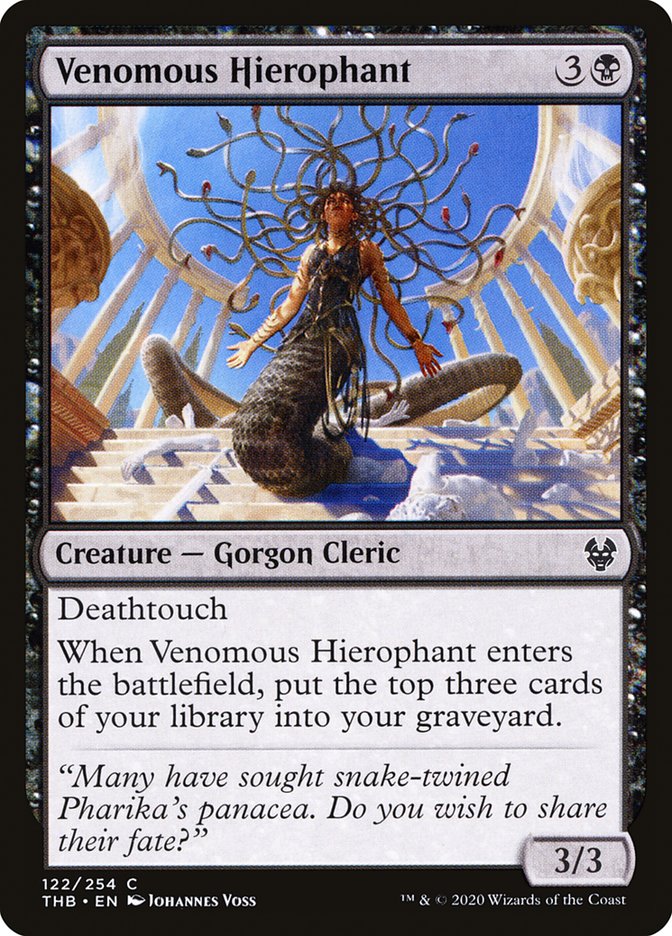Venomous Hierophant [Theros Beyond Death] - Magic: The Gathering - Card Brawlers | Quebec | Canada |
