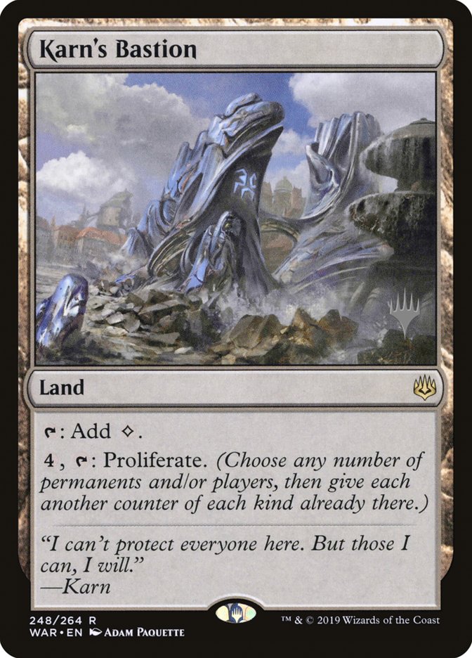 Karn's Bastion (Promo Pack) [War of the Spark Promos] - Magic: The Gathering - Card Brawlers | Quebec | Canada |