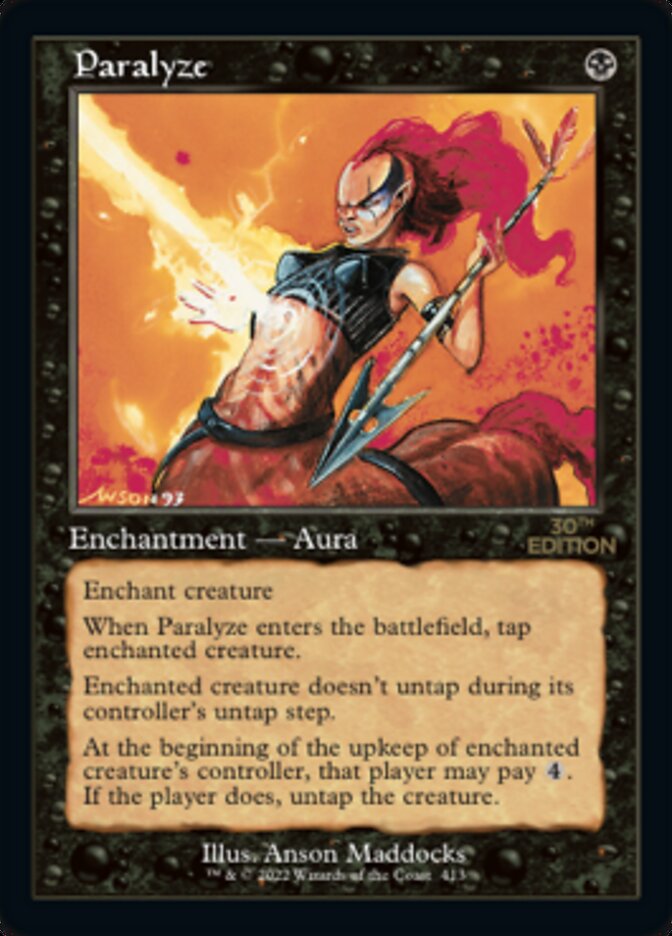 Paralyze (Retro) [30th Anniversary Edition] - Magic: The Gathering - Card Brawlers | Quebec | Canada |