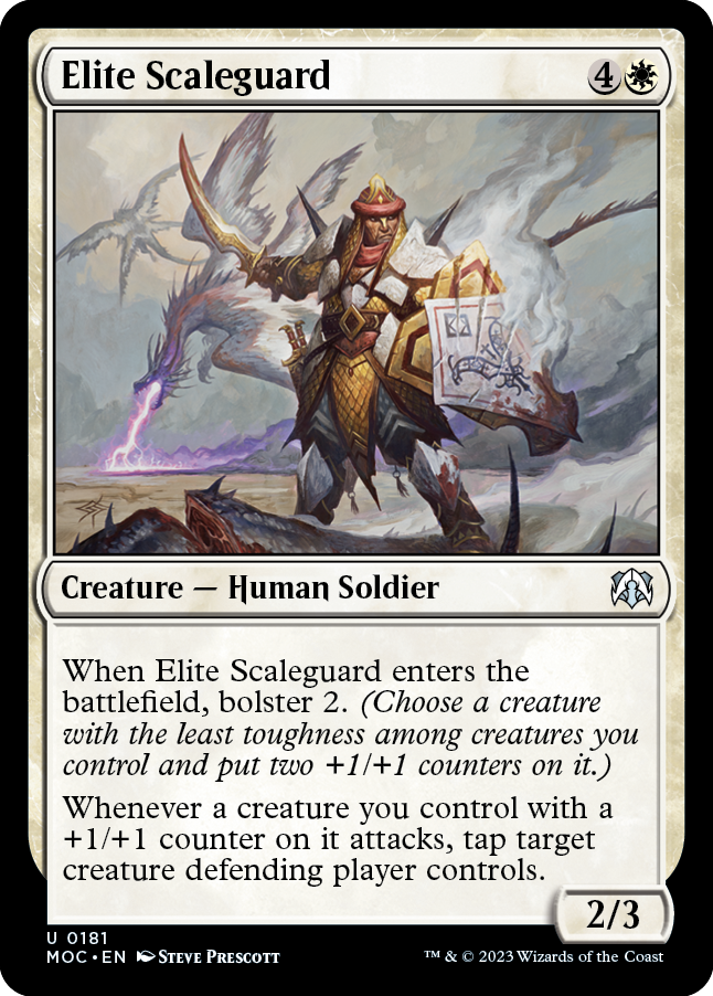 Elite Scaleguard [March of the Machine Commander] - Magic: The Gathering - Card Brawlers | Quebec | Canada |