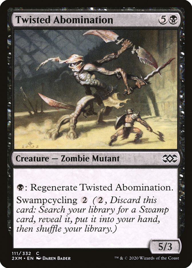Twisted Abomination [Double Masters] - Magic: The Gathering - Card Brawlers | Quebec | Canada |