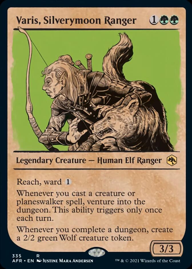 Varis, Silverymoon Ranger (Showcase) [Dungeons & Dragons: Adventures in the Forgotten Realms] - Magic: The Gathering - Card Brawlers | Quebec | Canada |