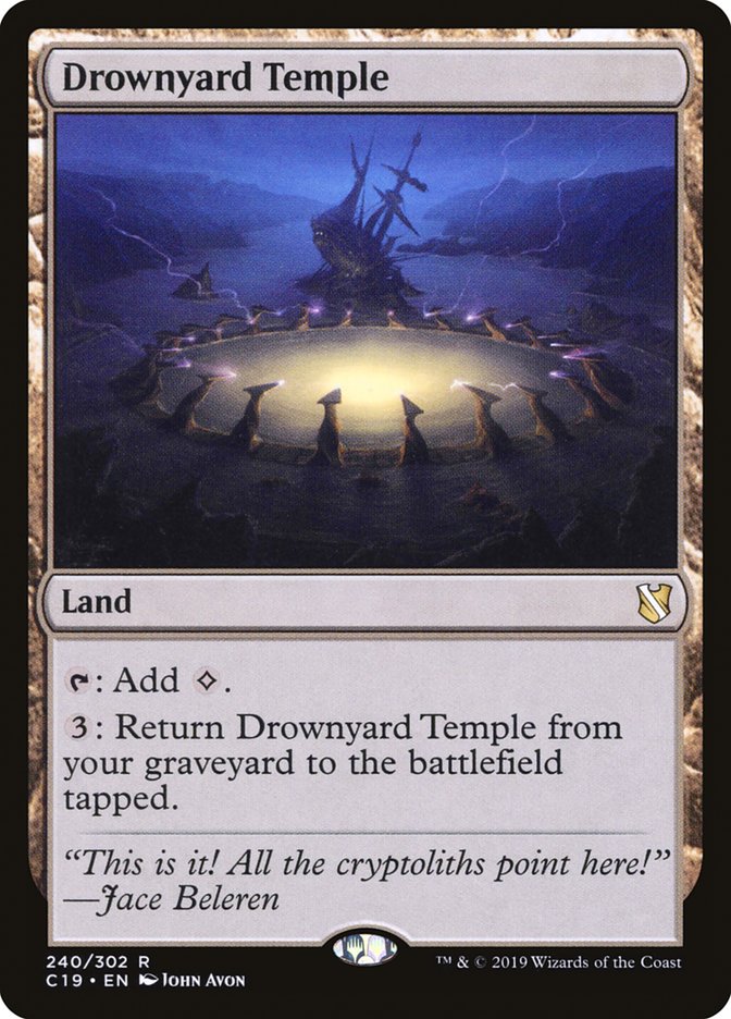 Drownyard Temple [Commander 2019] - Magic: The Gathering - Card Brawlers | Quebec | Canada |