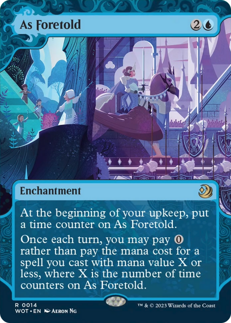 As Foretold [Wilds of Eldraine: Enchanting Tales] - Magic: The Gathering - Card Brawlers | Quebec | Canada |