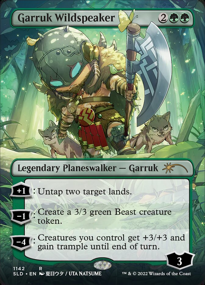 Garruk Wildspeaker (Borderless) [Secret Lair Drop Series] - Magic: The Gathering - Card Brawlers | Quebec | Canada |
