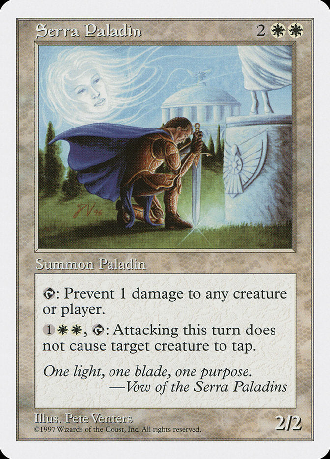 Serra Paladin [Fifth Edition] - Magic: The Gathering - Card Brawlers | Quebec | Canada |