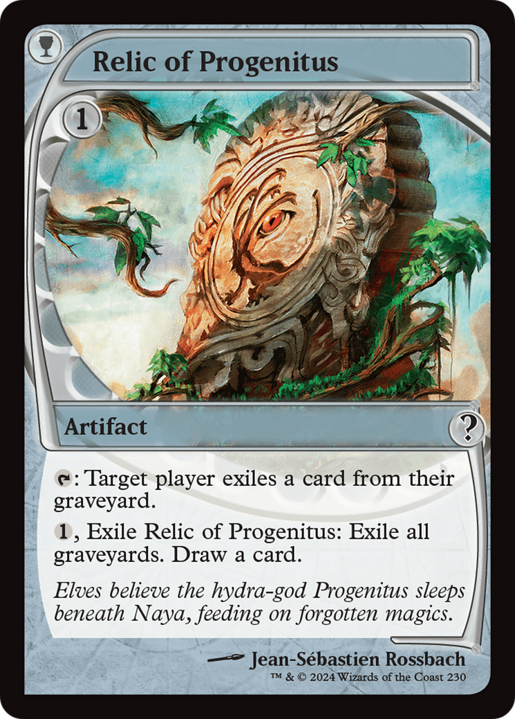 Relic of Progenitus (Future Sight) [Mystery Booster 2] - Magic: The Gathering - Card Brawlers | Quebec | Canada |