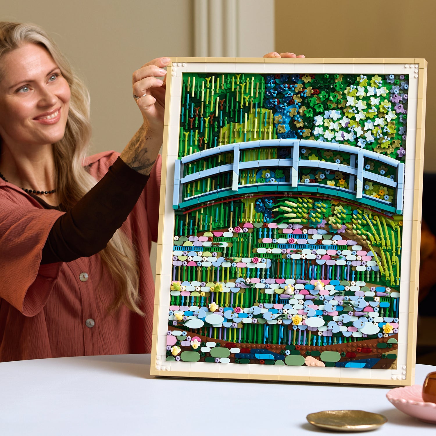 LEGO - Art - Claude Monet – Bridge over a Pond of Water Lilies - Building Kit - 31220