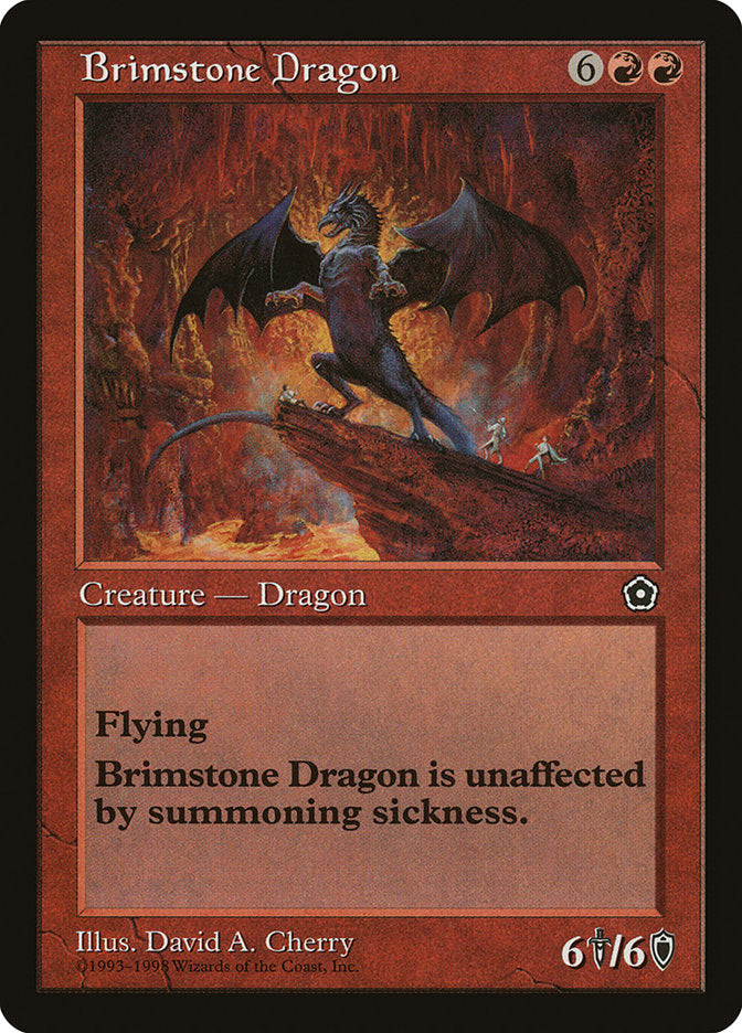 Brimstone Dragon [Portal Second Age] - Magic: The Gathering - Card Brawlers | Quebec | Canada |