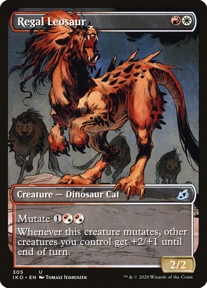 Regal Leosaur (Showcase) [Ikoria: Lair of Behemoths] - Magic: The Gathering - Card Brawlers | Quebec | Canada |