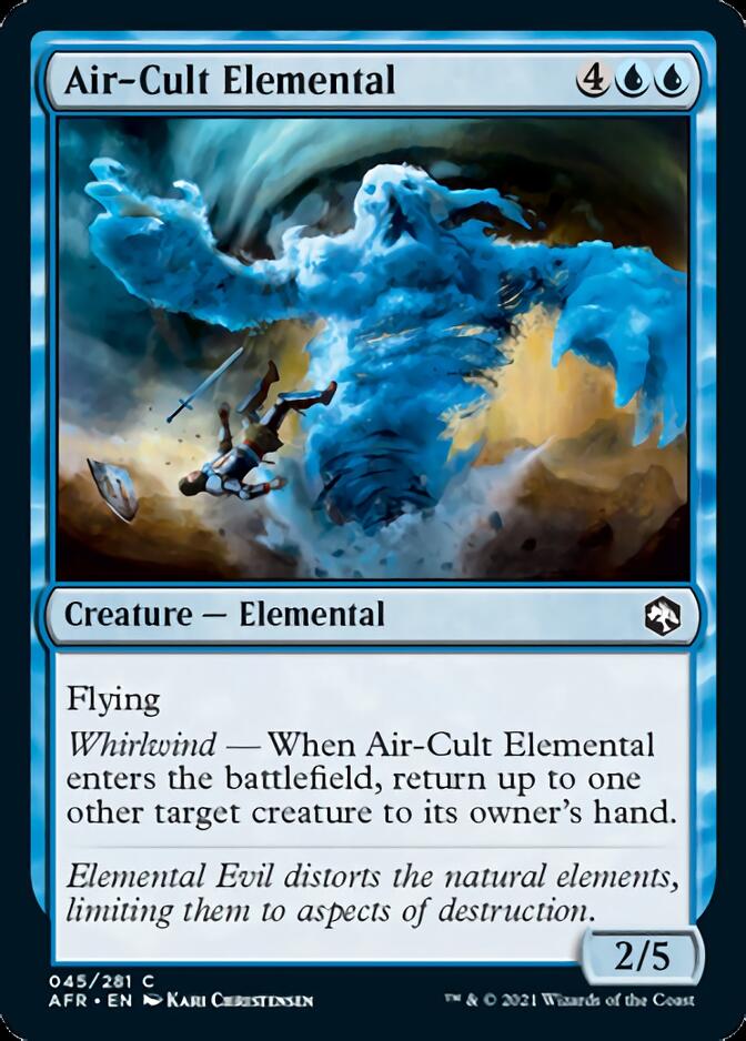 Air-Cult Elemental [Dungeons & Dragons: Adventures in the Forgotten Realms] - Magic: The Gathering - Card Brawlers | Quebec | Canada |