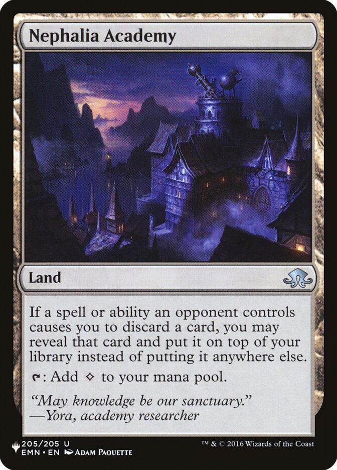 Nephalia Academy [The List] - Magic: The Gathering - Card Brawlers | Quebec | Canada |