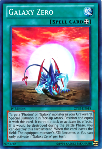 Galaxy Zero [ZTIN-EN018] Super Rare - Yu-Gi-Oh! - Card Brawlers | Quebec | Canada |