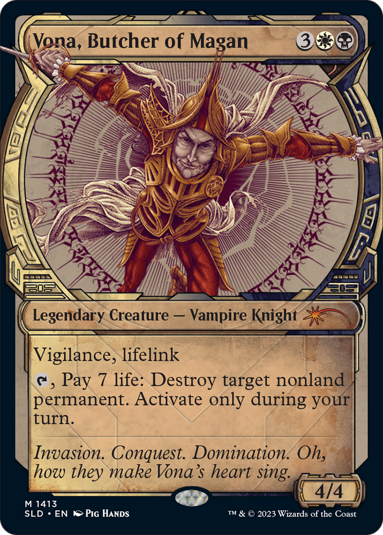 Vona, Butcher of Magan (Rainbow Foil) [Secret Lair Drop Series] - Magic: The Gathering - Card Brawlers | Quebec | Canada |