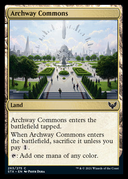 Archway Commons [Strixhaven: School of Mages] - Magic: The Gathering - Card Brawlers | Quebec | Canada |