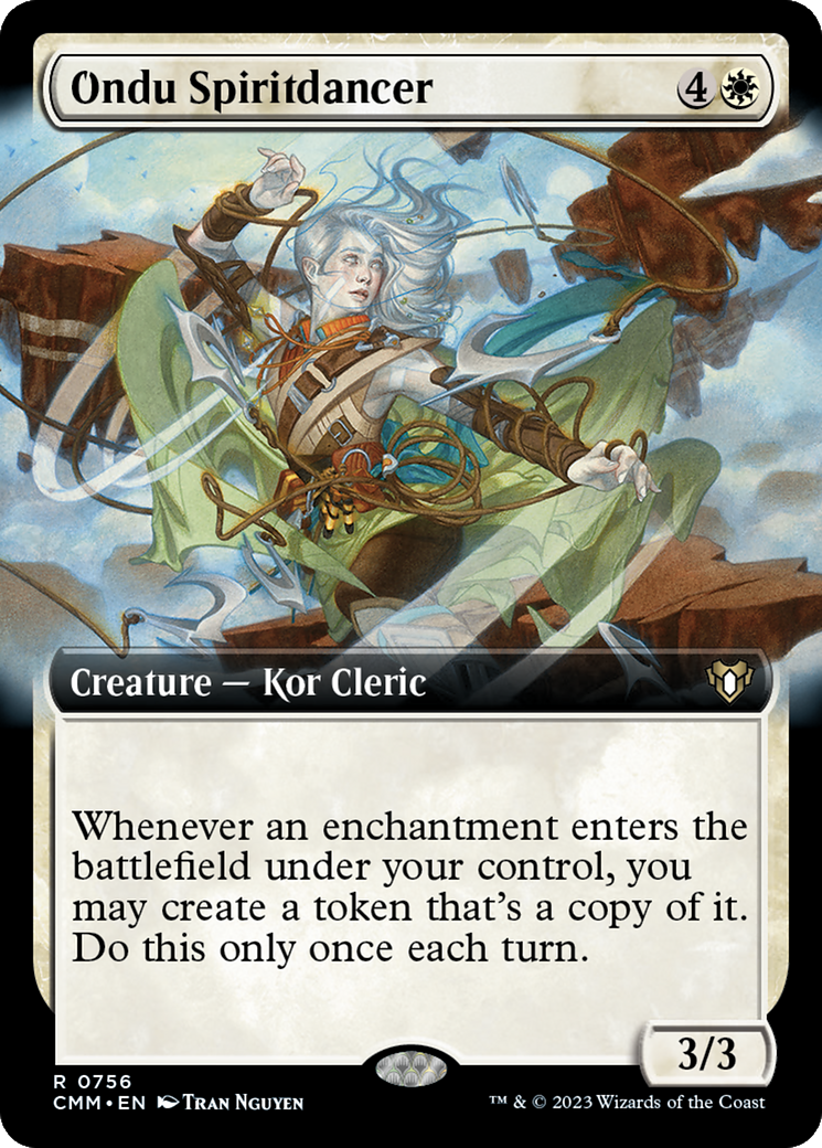 Ondu Spiritdancer (Extended Art) [Commander Masters] - Magic: The Gathering - Card Brawlers | Quebec | Canada |
