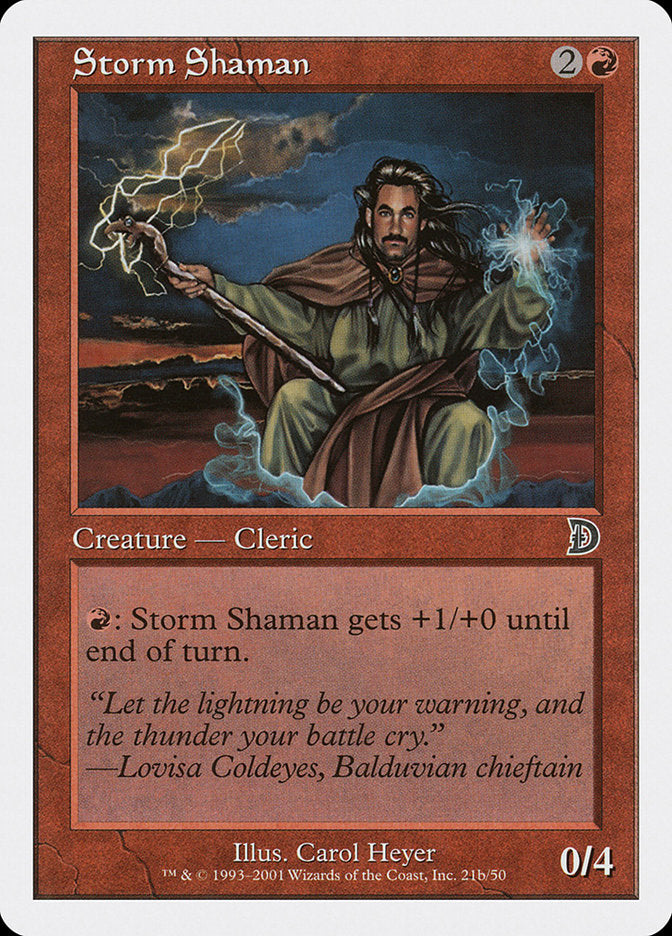 Storm Shaman (Male) [Deckmasters] - Magic: The Gathering - Card Brawlers | Quebec | Canada |